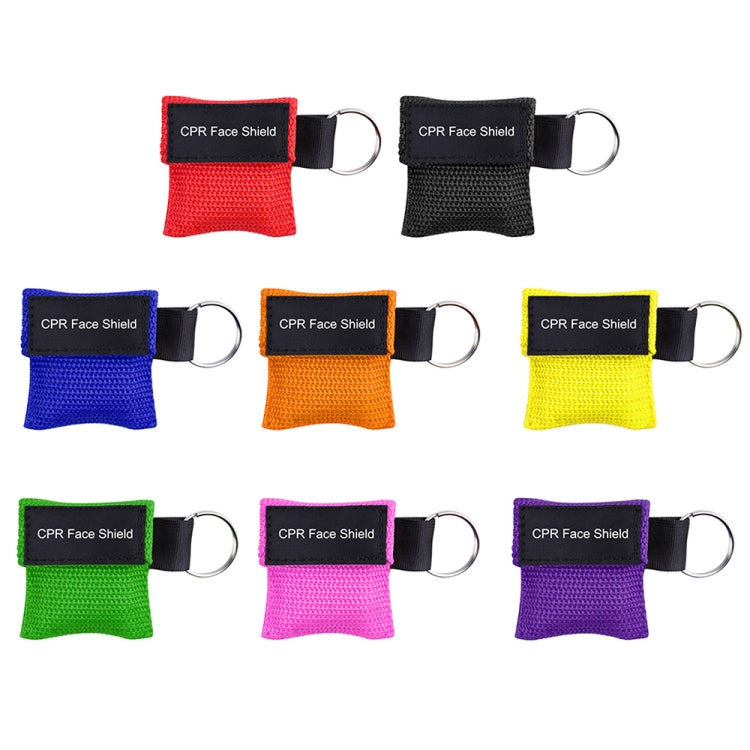 CPR Emergency Face Shield Mask Key Ring Breathing Mask CPR Emergency Face Shield Mask Key Ring Breathing Mask